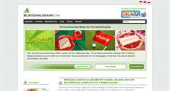 Desktop Screenshot of generator.bildpersonalisierung.com